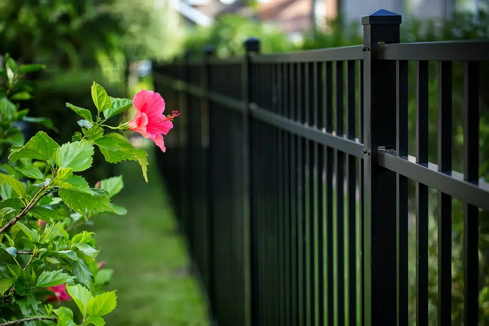 Aluminum-Fence Top-rated fence company in West Chester, OH - Simpson Fence offers expert wood fence installation for residential and commercial properties