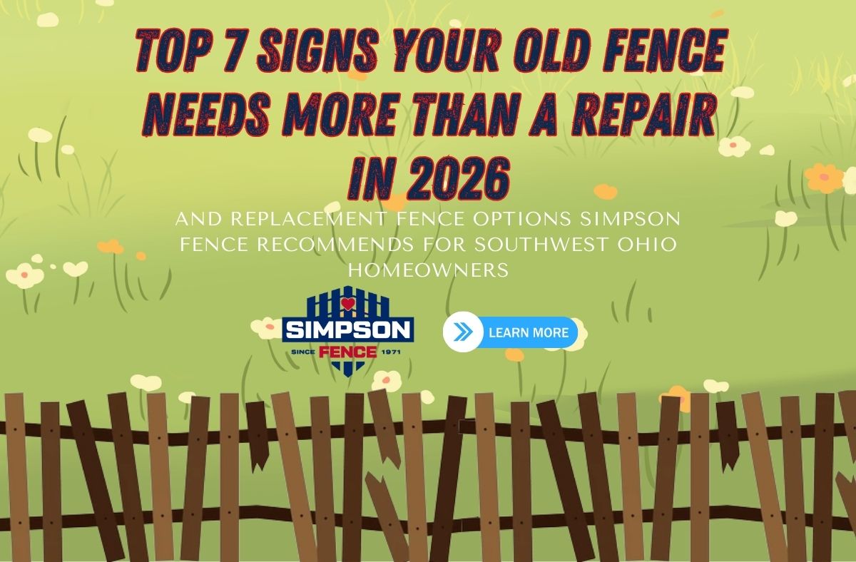 Top 7 Signs Your Old Fence Needs More Than a Repair in 2026