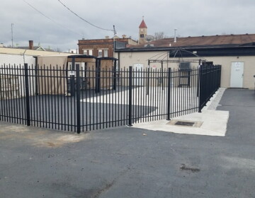 7' tall Montage Commercial Grade Steel Fence 7' tall Montage Commercial Grade Steel Fence