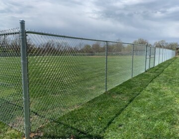 Baseball Field Chain Link Enclosure Baseball field chain link enclosure