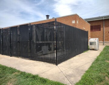 Black Vinyl Chain Link Project for a Local School District. Black Vinyl Chain Link Project for a Local School District.