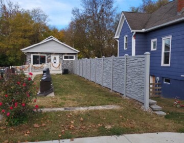 SimTek EcoStone Privacy Fence, by CertainTeed – Commercial Business in Lebanon, OH Commercial Fence & Gates in Ohio 8